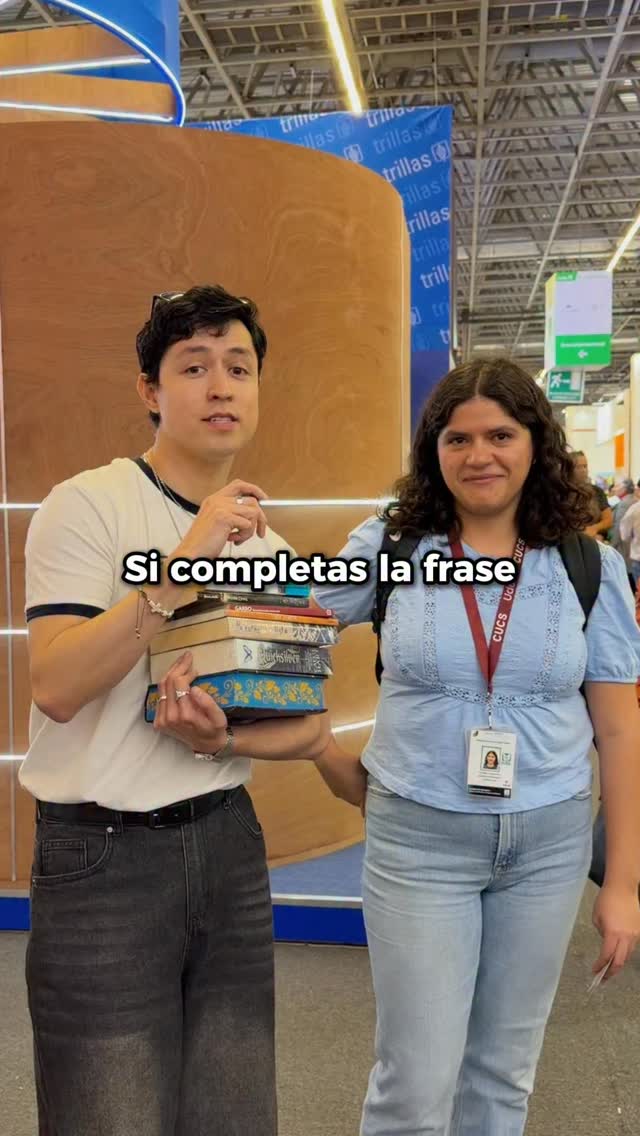 ¿Cómo que no se las sabían? 🤨📚
Tocó preguntar sobre frases de Monsters Inc y varios se llevaron un libro de regalo 🤙😮‍💨
#cartasdeunlector #libros #literatura #books #librosrecomendados #librosymaslibros