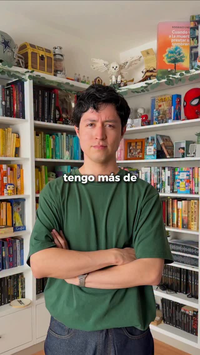 ¿Cuántos libros realmente he leído? 😳📚
Es verdad que tengo más de mil ejemplares en mi librero, pero la gran pregunta es cuántos de ellos están pendientes por leer. Es momento de contarlos 👀
¿Cuántos títulos tienes pendientes?
#cartasdeunlector #libros #literatura #books #librosrecomendados #librosymaslibros